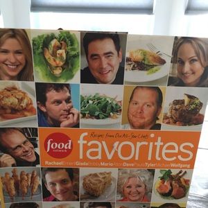 Cookbook, Food Network Favorites, 11 Chefs Recipes,